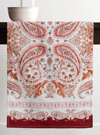 Maison d' Hermine Table Runner 100% Cotton Double Layer Table Runners 108 inches Long for Thanksgiving Christmas Decorations Home Kitchen Dining Party Wedding (Orient, 14.5" x 108")