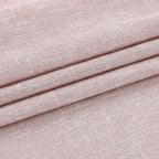 Vision Home Pink Pinch Pleated Semi Sheer Curtains for Girls Bedroom Living Room Textured Light Filtering Window Curtains 112 inch Rayon Blended Pinch Pleat Pink Drapes with Hooks 2 Panels 40"Wx112"L