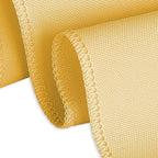 LinenTablecloth Round Polyester Tablecloth, 90-Inch, Gold
