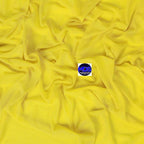 MDS Halloween Chiffon Draping Fabric - 2 Panel, 30" Wide x 75ft Long - Sheer Spooky Arbor & Canopy Drapery for Haunted House Backdrops, Party Ceilings, DIY Costumes & Themed Events - Yellow