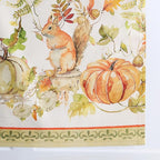 Maison d' Hermine Table Runner 100% Cotton Double Layer Table Runners 108 inches Long Decorative for Home Kitchen Dining Party Baby Shower Wedding Bridal Shower (Pumpkin Passion, 14.50" x 108")