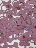 801 Pcs Rose Pink Glitter Cute Sprinkle Confetti Party Decoration for Valentine's Day, Celebration, Wedding, Engagement