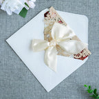 20 PCS 5.12x7.2 Butterfly Personalized Quinceanera Invitation, Customized XV Anos Laser Cut Invitation Cards with Envelopes (20 PCS Light Gold Personalized)