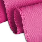 LTC LINENS Fuchsia Round Tablecloth 120 Inch for 60 Inch Round Table - Washable, Wrinkle Resistant Polyester Fabric Cloth for Wedding, Party