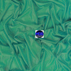 MDS Halloween Chiffon Draping Fabric - 2 Panel, 30" Wide x 50ft Long - Sheer Spooky Arbor & Canopy Drapery for Haunted House Backdrops, Party Ceilings, DIY Costumes & Themed Events - Emerald Green