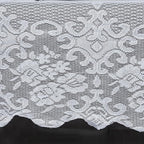 Tableclothsfactory Floral Lace Rectangle Tablecloth 60" x 126" - White
