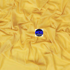 MDS Halloween Chiffon Draping Fabric - 2 Panel, 30" Wide x 75ft Long - Sheer Spooky Arbor & Canopy Drapery for Haunted House Backdrops, Party Ceilings, DIY Costumes & Themed Events - Gold