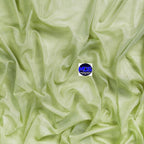 MDS Halloween Chiffon Draping Fabric - 2 Panel, 30" Wide x 100ft Long - Sheer Spooky Arbor & Canopy Drapery for Haunted House Backdrops, Party Ceilings, DIY Costumes & Themed Events - Sage Green