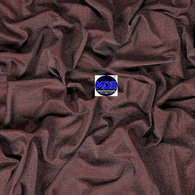 MDS Halloween Chiffon Draping Fabric - 2 Panel, 30" Wide x 100ft Long - Sheer Spooky Arbor & Canopy Drapery for Haunted House Backdrops, Party Ceilings, DIY Costumes & Themed Events - Burgundy