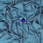 MDS Halloween Chiffon Draping Fabric - 1 Panel, 30" Wide x 40ft Long - Sheer Spooky Arbor & Canopy Drapery for Haunted House Backdrops, Party Ceilings, DIY Costumes & Themed Events - Dark Teal