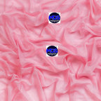MDS Halloween Chiffon Draping Fabric - 2 Panel, 30" Wide x 30ft Long - Sheer Spooky Arbor & Canopy Drapery for Haunted House Backdrops, Party Ceilings, DIY Costumes & Themed Events - Coral
