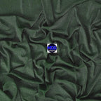 MDS Halloween Chiffon Draping Fabric - 1 Panel, 30" Wide x 100ft Long - Sheer Spooky Arbor & Canopy Drapery for Haunted House Backdrops, Party Ceilings, DIY Costumes & Themed Events - Hunter Green