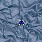 MDS Halloween Chiffon Draping Fabric - 2 Panel, 30" Wide x 30ft Long - Sheer Spooky Arbor & Canopy Drapery for Haunted House Backdrops, Party Ceilings, DIY Costumes & Themed Events - Dusty Blue